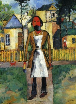 Kazimir Malevich Painting - carpenter Kazimir Malevich